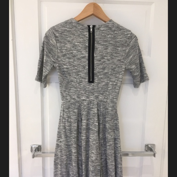Grey Cotton Dress - Picture 2 of 3